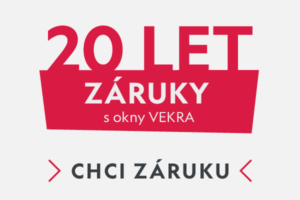 Záruka 20 let VEKRA